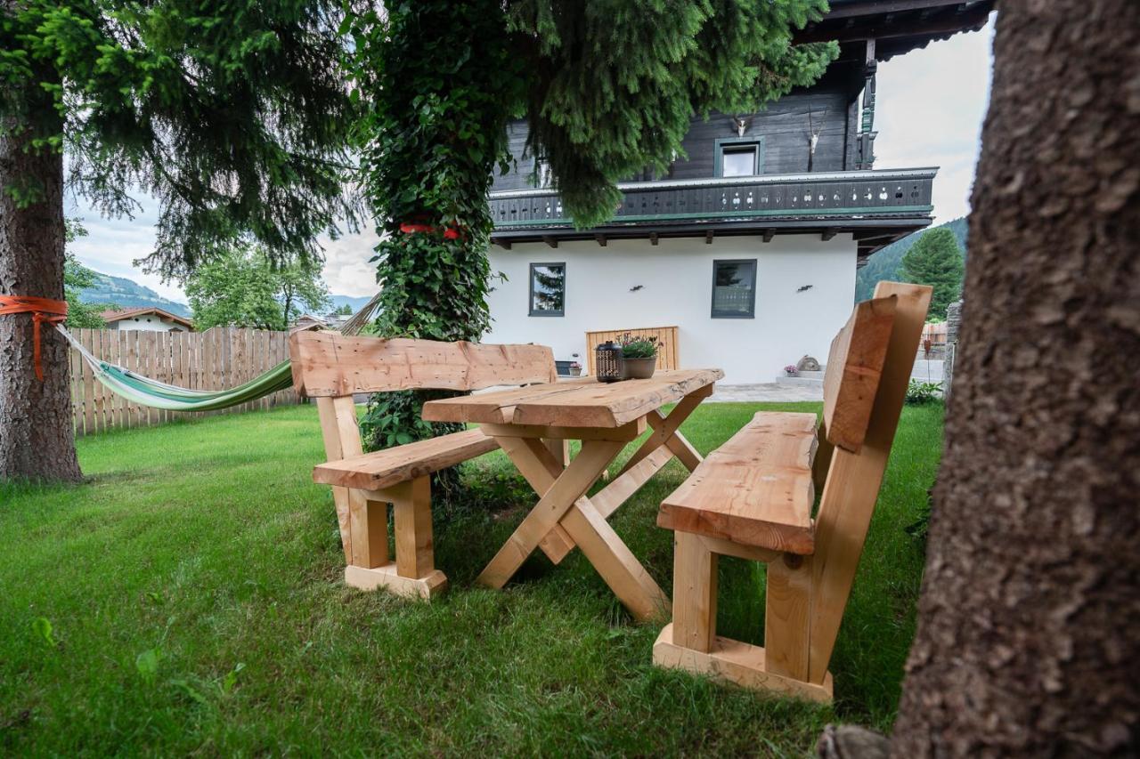 Ferienwohnung Haus Kulala Kaprun Exterior foto